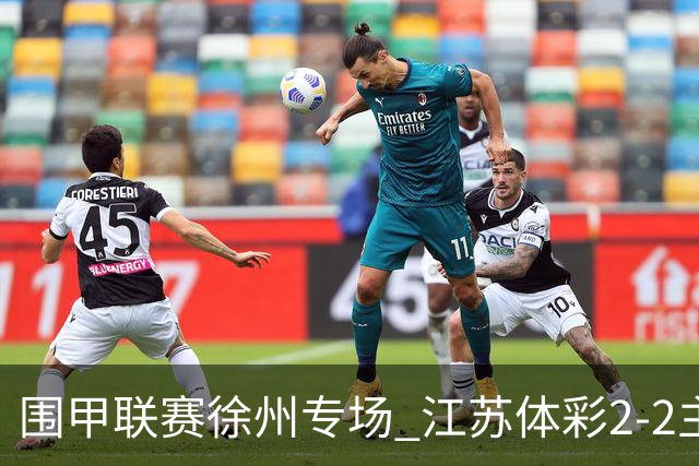 围甲联赛徐州专场 江苏体彩2-2主将负重庆坎济